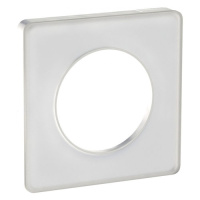 Рамка 1-постовая Schneider Electric Odace Прозрачный Белый/Белый