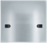 Вывод кабеля 45A с нерасплавляющейся лицевой панелью 2 мод Bticino Axolute Алюминий