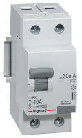 Устройство защитного отключения 2P 40A тип AC 30mA Legrand RX3