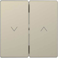 Клавиша 2-ая для управления приводами жалюзи/рольставней Merten D-Life Сахара