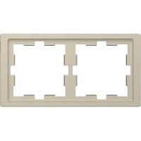 Рамка 2-постовая Merten D-Life Сахара