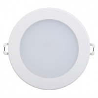 Светильник Downlight LED SMD круглый D=225(200)мм 18Вт 4000K IP20 серебро IEK ДВО1608