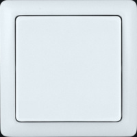 Выключатель 1-клавишный 6A изолир. плата накладной в сборе Wessen Хит Белый