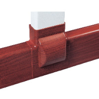 Тройник плинтусного короба 100x40мм с отводом 90x40мм ламинат под дерево DKC Angara