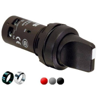 Переключатель C3SS7-30R-20 3-х позиционный красный 2НО с фиксацией в правом положении ABB