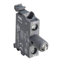 Патрон MLBL-01BY со встроенным светодиодом желтый 24В AC/DC для боксов ABB