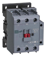 Контактор 80А 220В/230В АС3 АС4 1НО+1НЗ КМ-102 DEKraft