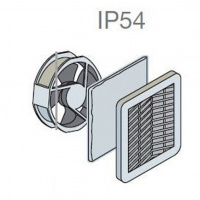 Вентилятор фильтрующий 9W 115V, 40дБ, 105х105мм, IP54 ABB