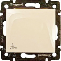 Переключатель промежуточный (перекрестный) 1-клавишный 10A IP44 Legrand Valena Слоновая кость