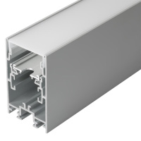 Профиль с экраном S2-LINE-4067-2500 ANOD+OPAL прямоугольный Arlight
