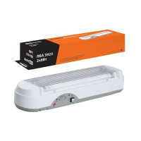 Светильник автономный непостоянный (3ч.) 405х75х84мм, 2х8W, Т5/G5, 6500K, 600Lm, IP20 / белый TDM ЛБА 3923