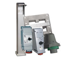 Розетка кабельная Easy&Safe 232EC6,32А,2P+E,IP44,6ч ABB