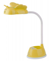 Лампа настольная 6Вт LED Желтый Эра