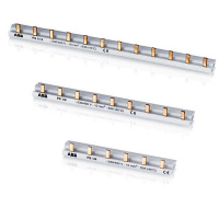 1-фаз. разрезаемые шинные разводки с удаляемыми штырьками на 57 мод. для нейтрали, голубая изоляция ABB