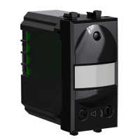 Датчик движения модульный, "Avanti", "Черный квадрат", 1 модуль DKC