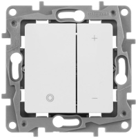 Светорегулятор нажимной 20-400 Вт Legrand Etika Белый