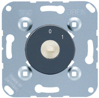 Механизм Поворотный выключатель 2-полюсный 20AX, 250В AC Jung Механизм