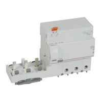 Дифференциальный блок DX3 - тип Hpi - 30 мА - 3П - 400 В~ - 125 А - 6 модуля Legrand