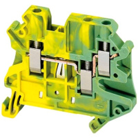 Schneider Electric Клем винт 3тчк, 4мм2,защит 3тчк
