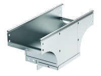 Ответвитель Т-образный вертикальный – переходник 100–300х80мм 0,8мм оцинкованная сталь DKC S5 TDSA