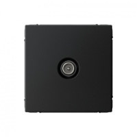 ARTGALLERY TV РОЗЕТКА оконечная 1DB, механизм, КАРБОН