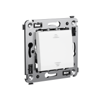 Инвертор одноклавишный в стену, "Avanti", "Белое облако" DKC