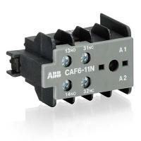 Контакт дополнительный фронтальный 1НО+1НЗ для В6, В7 ABB CAF 6-11E