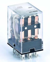 Реле промежуточное 3 конт. с LED инд. 10А 12В DC DEKraft ПР-102