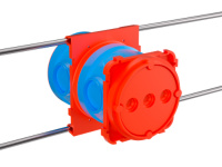 Универсальная установочная коробка для заливки в бетон, 90х71х110мм DKC