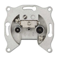 Механизм Розетка TV-FM оконечная Jung