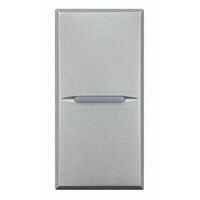 Заглушка 1 мод Bticino Axolute Алюминий