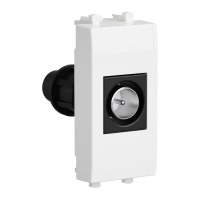 Розетка TV оконечная модульная, "Avanti", "Белое облако", 1 модуль DKC