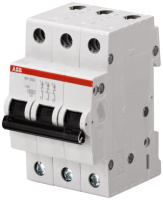Автоматический выключатель 3P 6A (C) 6kA ABB SH203