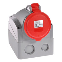 Розетка накладная 2P+PE 32A 380-415V IP44 Legrand P17 Tempra Pro 