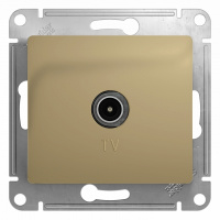 Вывод кабеля механизм Systeme Electric Glossa Титан