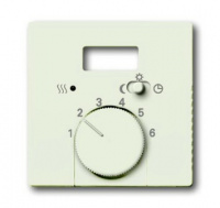 Плата центральная накладка для механизма терморегулятора термостата 1095 UTA 1096 UTA ABB Solo/Future chalet-white