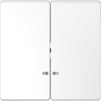 Клавиша 2-ая с линзой Merten D-Life Белый лотос