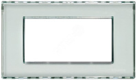 Рамка прямоугольная 4 мод Bticino Living Light Kristall