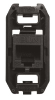 Механизм Разъем информационный RJ45 8 контактов кат.5e UTP ABB NIE