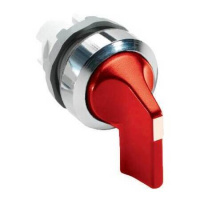 Переключатель M2SS5-20R (длинная ручка) красный 2-х позиционный без подсветки с фиксацией ABB