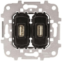 Механизм USB зарядного устройства 2х2000 mA 5В ABB NIE Sky