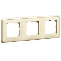 Рамка 3-постовая Legrand Cariva Слоновая кость
