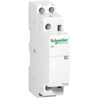 Модульный контактор 2полюсА (2НО).16А. цепь управления 12В 50Гц Schneider Electric