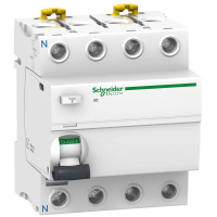 Устройство защитного отключения 4P 80A тип AС 30mA Schneider Electric Acti 9 iID