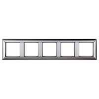 Рамка 5-постовая Jung Eco Profi Алюминий