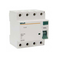 Устройство защитного отключения-03 4P 80A тип AC 30mA DEKraft