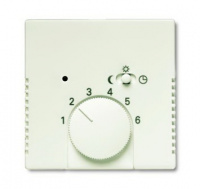 Плата центральная накладка для механизма терморегулятора термостата 1095 U 1096 U ABB Solo/Future chalet-white