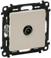 Розетка TV "звезда" Legrand Valena Life Слоновая кость