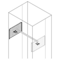 Плата перфорированная бок.уст.;H300;D700 (2 шт.) ABB