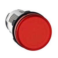 Лампа сигнальная красная светодиодная 24В АС/DC Schneider Electric XB7